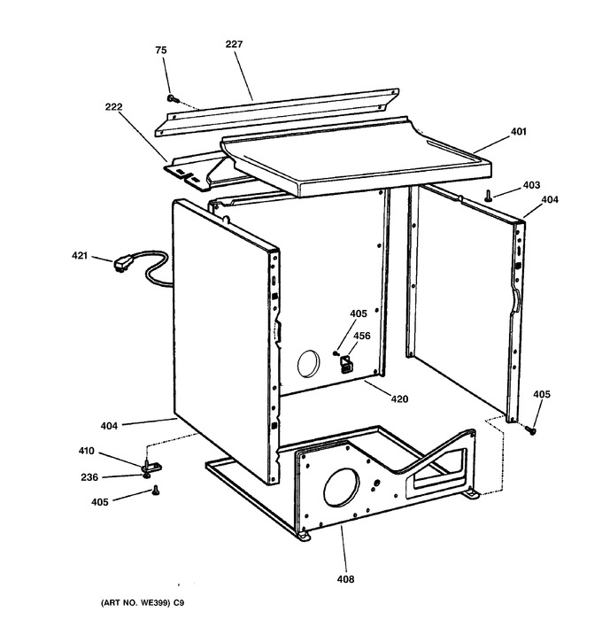 Diagram for EGD2000A2WW