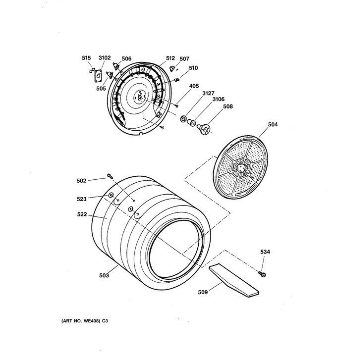 Diagram for DPSR513EA1AA