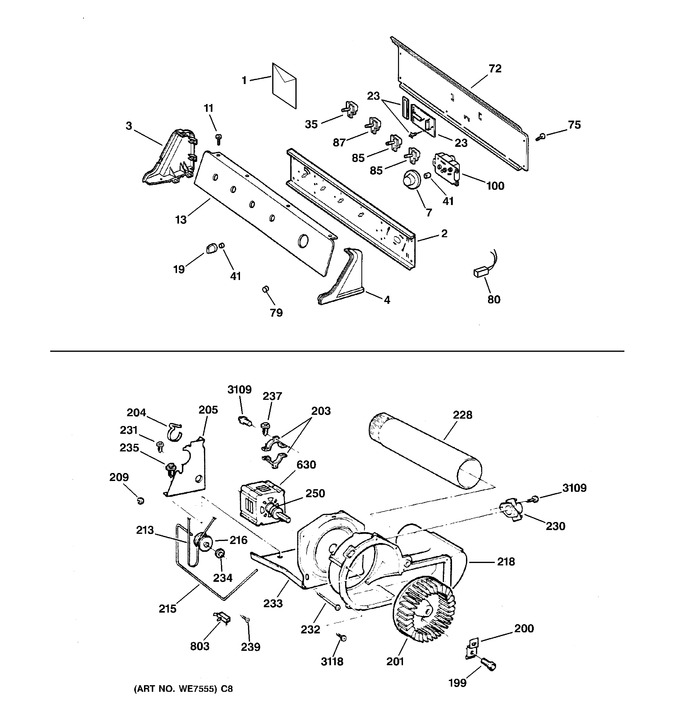 Diagram for DPSR513GA1WW