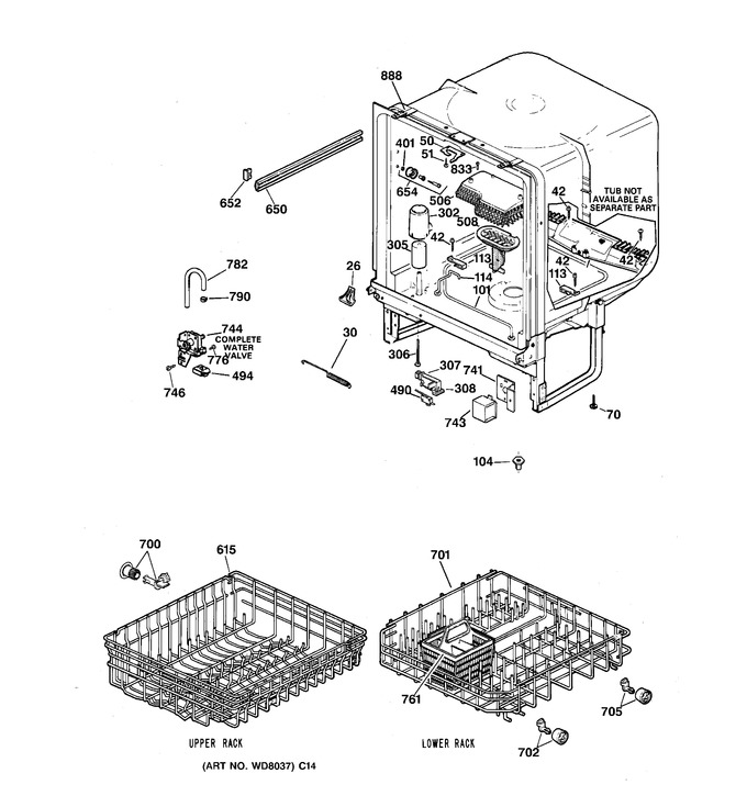 Diagram for GSM2110D00AA