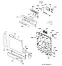 Diagram for 1 - Escutcheon & Door Assembly