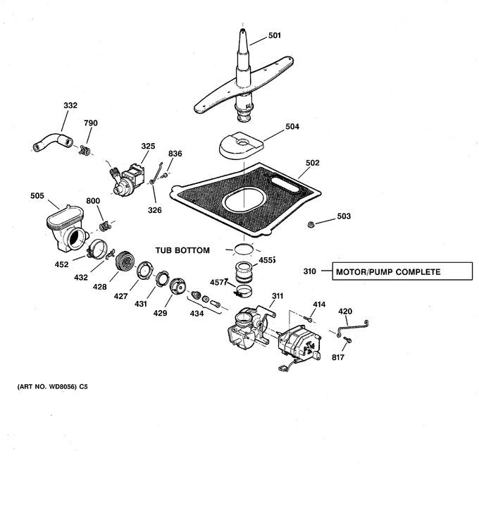 Diagram for GSDL132F01WW