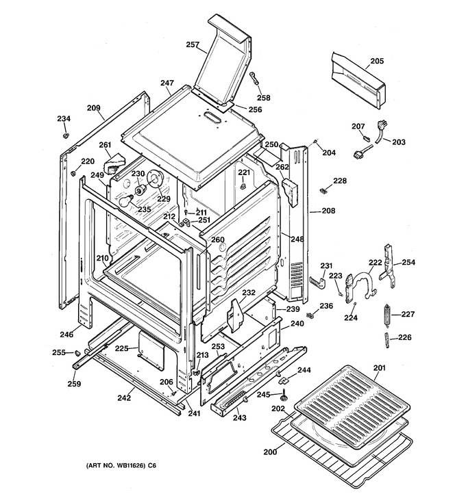 Diagram for RGB530BEA3WH