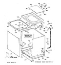 Diagram for 2 - Cabinet, Cover & Front Panel