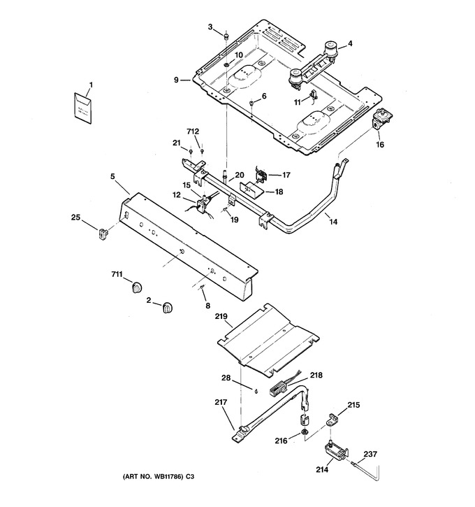 Diagram for JGBS07PEA3WW