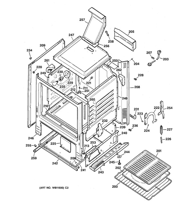 Diagram for RGB528BEA2WH