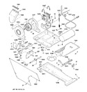 Diagram for 3 - Dryer Motor, Blower & Belt