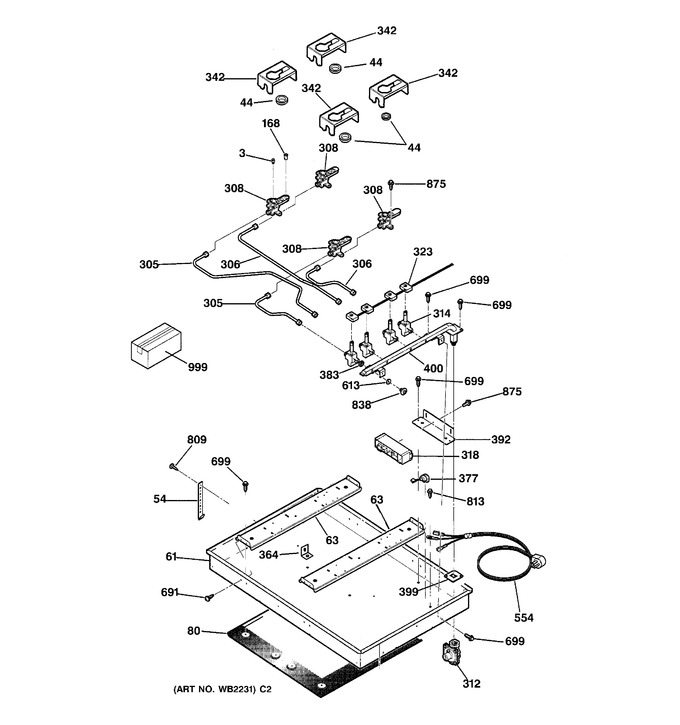 Diagram for JGP932CEC1CC