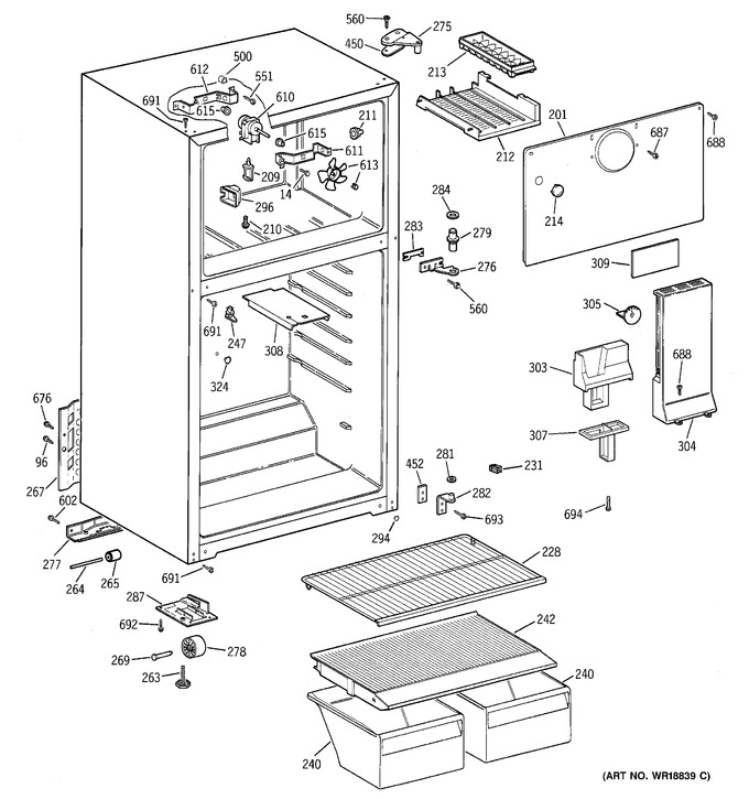 Diagram for HTR16BBMBLAA