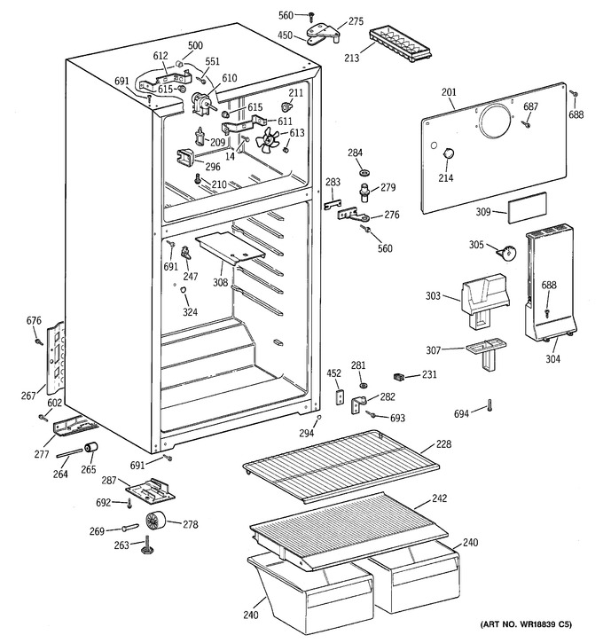 Diagram for HTR15ABMBRWW