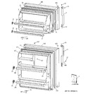 Diagram for 1 - Doors