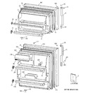 Diagram for 1 - Doors