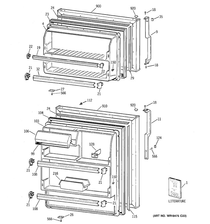 Diagram for GTG15FBMCRWW