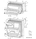 Diagram for 1 - Doors