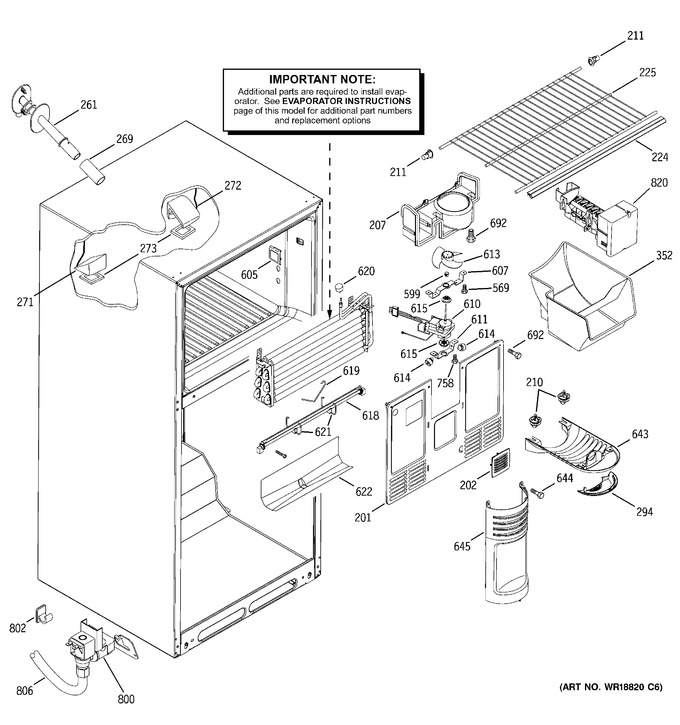 Diagram for GTS18ICMARWW