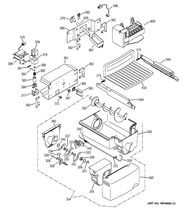 Diagram for ESS25LGMAWW