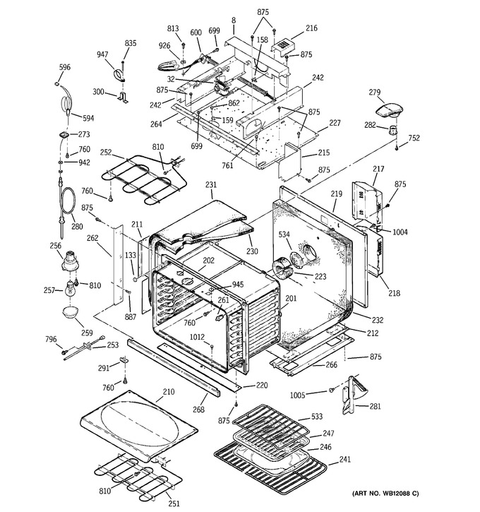 Diagram for JTP95WA4WW