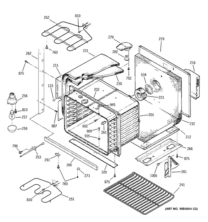 Diagram for JTP45WA4WW