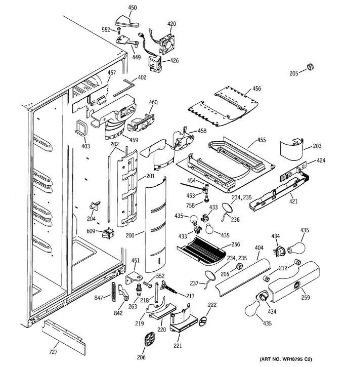 Diagram for PSS25MCMAWW