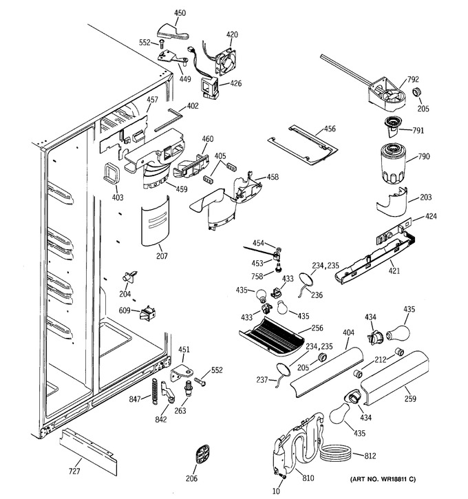 Diagram for GSS25RGMAWW