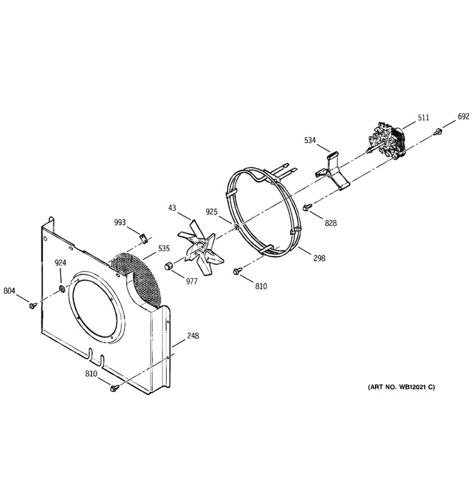 Diagram for JK950CA3CC