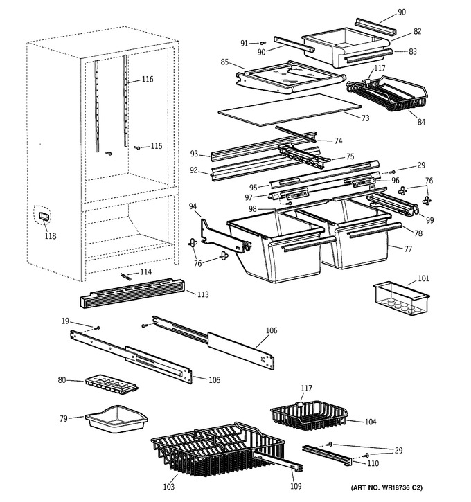 Diagram for TCD18PADARBB