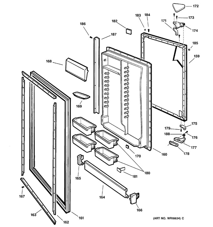 Diagram for TCX18PADBRWW