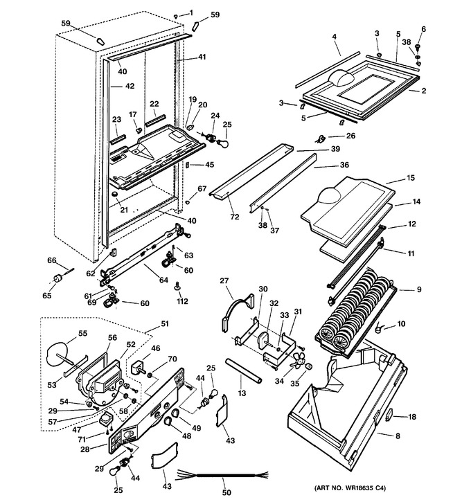 Diagram for TCX18PADBRWW