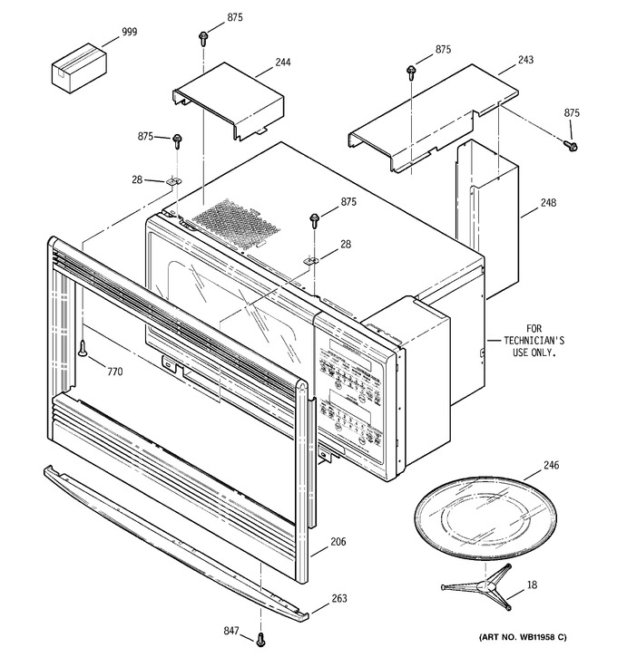 Diagram for JTP85WA5WW