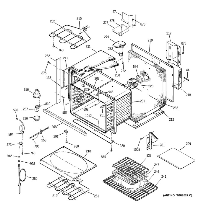 Diagram for ZET737WA5WW