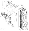 Diagram for 1 - Freezer Door