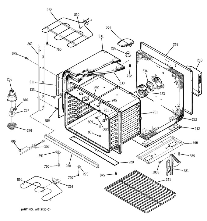 Diagram for JTP45WA5WW