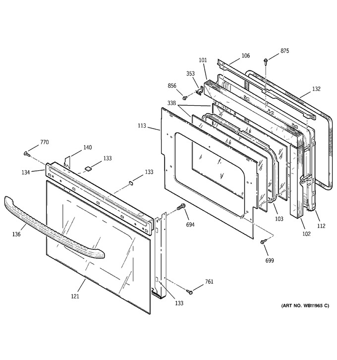 Diagram for JTP45BA5BB