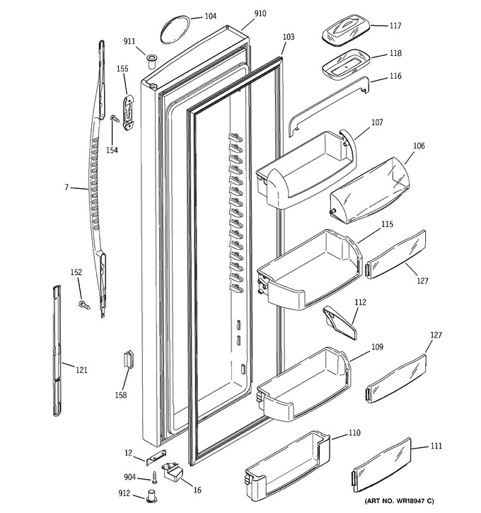 Diagram for PSC23NGMBWW