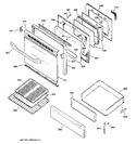 Diagram for 4 - Door & Drawer Parts