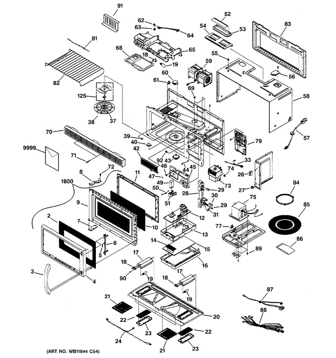 Diagram for JVM1650WB01