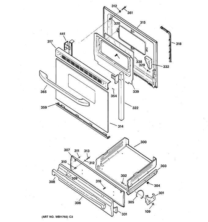 Diagram for JGBS20WEA3WW