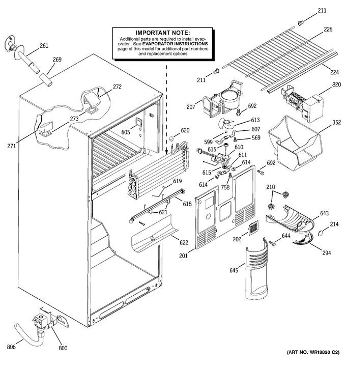 Diagram for HTS18GCMARWW