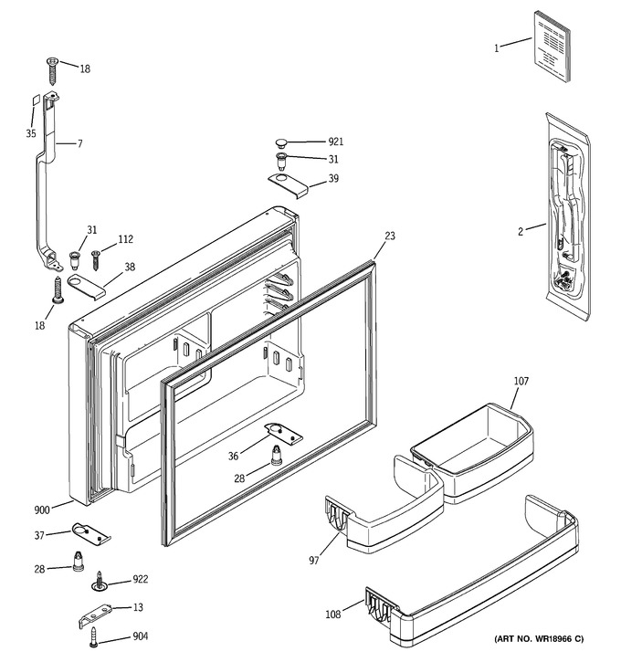 Diagram for GTS22ZBMARWW