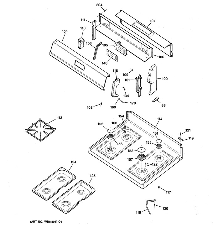 Diagram for JGBS23WEA4WW