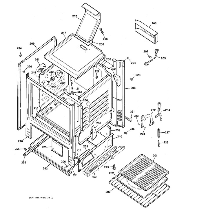 Diagram for JGBS23WEA4WW