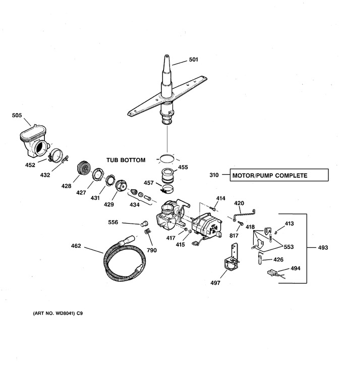 Diagram for GSD2000F02WH