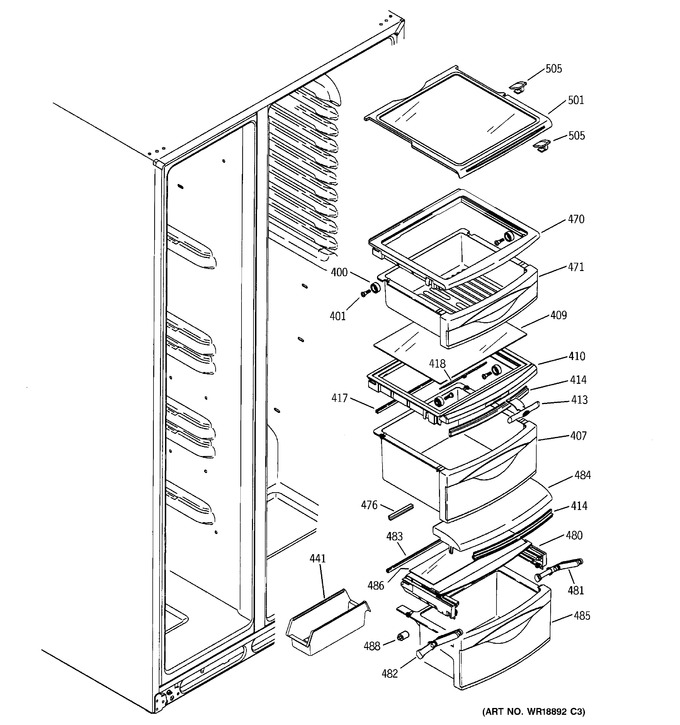 Diagram for GSS25TGMBBB