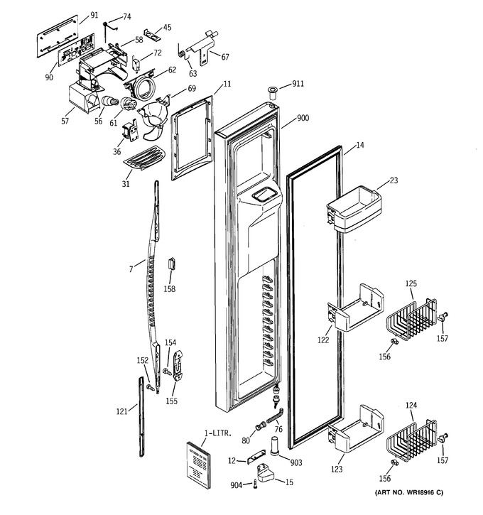 Diagram for PSC23MGMBWW