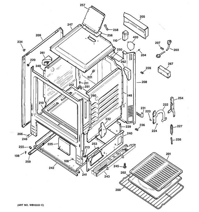 Diagram for JGBS04BEA4WH