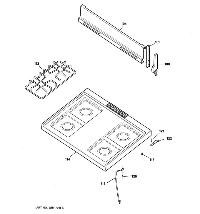 Diagram for JGBS03PPA4WH