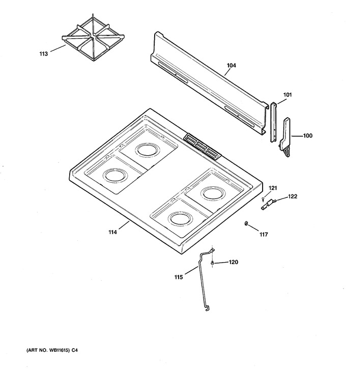 Diagram for JGBS02PPA4WH