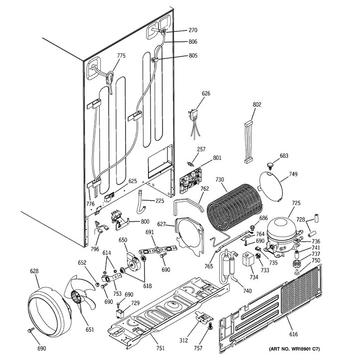 Diagram for PSG25NGMAFBB