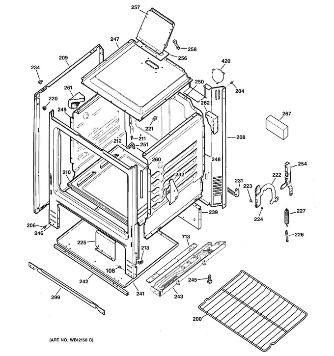 Diagram for RGB508PPA4WH