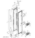 Diagram for 1 - Freezer Door